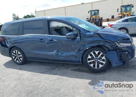 2025 Honda Odyssey Ex-L z USA, uszkodzony, nr VIN 5FNRL6H62SB088905